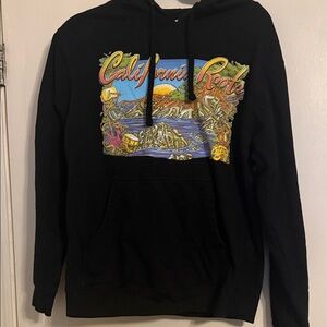 Black Graphic Hoodie